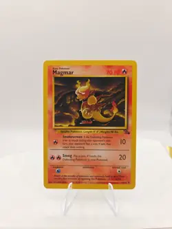 Pokemon TCG Magmar Fossil 39 Regular Unlimited Uncommon - Image 1