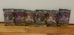 BRAND NEW-Pokemon TCG Sword & Shield Evolving Skies Booster Packs-LOT OF 6 - Image 1