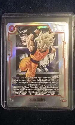 Son Goku - SB02-004 Alternate Art Manga Booster 02 Dragon Ball Card English - Image 1