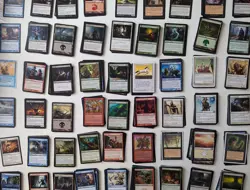 Lot of Magic the Gathering Cards / Assorted MTG Cards / With Plastic Card Case - Image 2