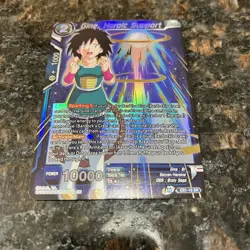 Gine Heroic Support EB1-18 SR Foil Dragon Ball Super Card Game | NM - Image 4