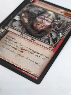 Gorgoroth Assassin LOTR Card Game Siege Of Gondor Rare 8R95 - Image 4