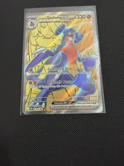 Cynthia's Garchomp ex 204 Sv: Scarlet & Violet Promo Cards Holo NM - Image 2