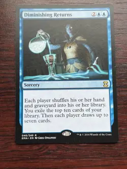 1x DIMINISHING RETURNS - Eternal Masters - MTG - Magic the Gathering - Image 1