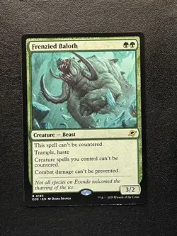 Frenzied Baloth 183 MTG Edge of Eternities Rare Normal NM - Image 1