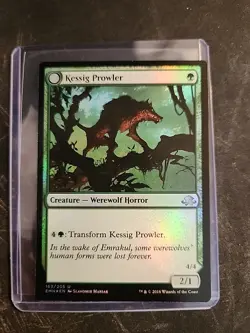 Kessig Prowler / Sinuous Predator (Foil) - Eldritch Moon - MTG Magic - Green - Image 1