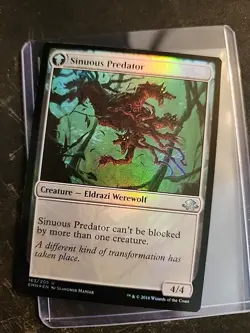 Kessig Prowler / Sinuous Predator (Foil) - Eldritch Moon - MTG Magic - Green - Image 2