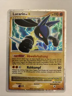 Lucario LV.X Promo | DP Black Star Promos | #DP12 | Chase | Pokemon TCG | 2007 - Image 1