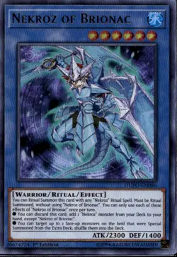 Nekroz of Brionac 1st Ed Ultra Rare DUPO-EN086 Yu-Gi-Oh! - Image 1