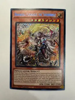 Dogmatika Fleurdelis, the Thunderbolt SECRET RARE Yugioh! DOOD-EN026 NM - Image 2