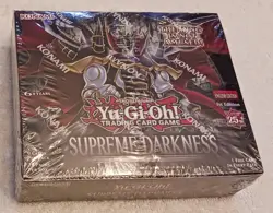 2025 Konami Yu Gi Oh! Supreme Darkness Booster Box (NEW-SEALED) - Image 1