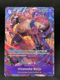 One Piece - Vinsmoke Reiju - EB03-031 SR Alt - Heroines Edition Special Booster - Image 1