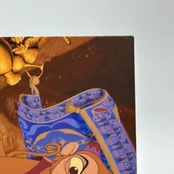 Abu Aladdin Walt Disney Princess TCG Trading Card Anime Manga Japan 1992 #49 - Image 3