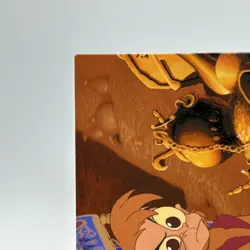 Abu Aladdin Walt Disney Princess TCG Trading Card Anime Manga Japan 1992 #49 - Image 4