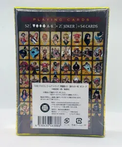🏴‍☠ ONE PIECE Golden Playing Cards Jump Festa Limited | ✅ NEW Sealed - Image 2