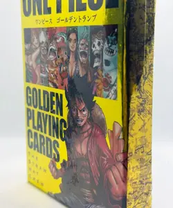 🏴‍☠ ONE PIECE Golden Playing Cards Jump Festa Limited | ✅ NEW Sealed - Image 3