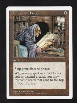 MTG 5th Edition Library of Leng - Image 1