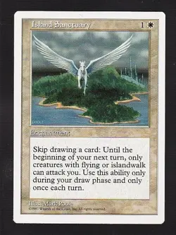 MTG 5th Edition Island Sanctuary - Image 1