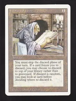 MTG Revised Library of Leng - Image 1