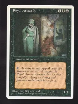 MTG 4th Edition Royal Assassin - Image 1