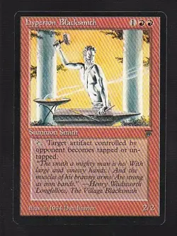 MTG Legends Hyperion Blacksmith - Image 1