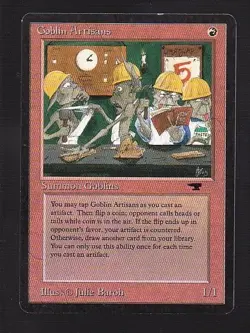 MTG Antiquities Goblin Artisans - Image 1