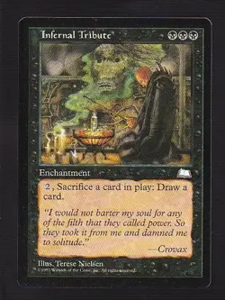 MTG Weatherlight Infernal Tribute - Image 1