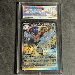 Pokemon TCG Greninja EX Black Star Promo Card 132 Special Illustration Ace 10 - Image 1