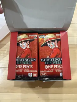 Bandai One Piece Card Game – Carrying On His Will unsealed Box 24 packs OP13 - Image 2