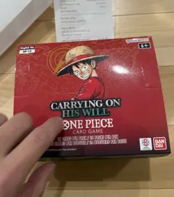 Bandai One Piece Card Game – Carrying On His Will unsealed Box 24 packs OP13 - Image 3