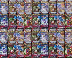 36x SCARLET & VIOLET Sealed BOOSTER PACKS (Box lot - 10 Pokemon Cards Per Pack) - Image 1