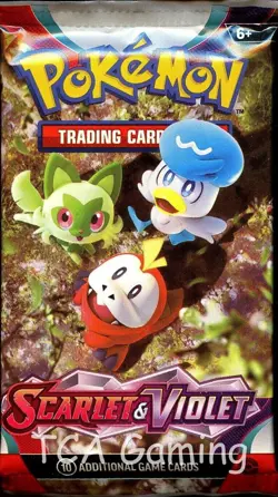 36x SCARLET & VIOLET Sealed BOOSTER PACKS (Box lot - 10 Pokemon Cards Per Pack) - Image 2