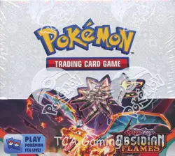 SV Obsidian Flames SEALED Booster Box (36 Packs of AUTHENTIC Pokemon Cards) - Image 1