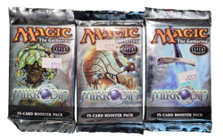 Magic The Gathering Lot Of (3) MIRRODIN Sealed Booster Packs - Image 1