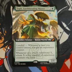 Magic: The Gathering Toph, Earthbending Master extended art - Image 1