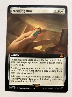 MTG Wedding Ring #0468 Regular Extended Art Universes Beyond: Doctor Who - Image 1
