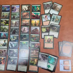 Pure Green ELVES Tribal Deck = COMMANDER 100 Cards MTG Compete Whole EntirelyFun - Image 2