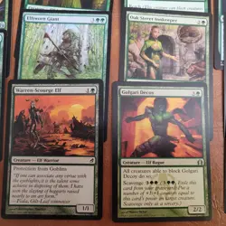Pure Green ELVES Tribal Deck = COMMANDER 100 Cards MTG Compete Whole EntirelyFun - Image 5