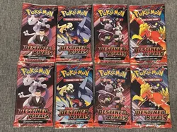 Lot Of 8 Pokemon Scarlet & Violet Destined Rivals Surging Sparks Sealed Booster - Image 1