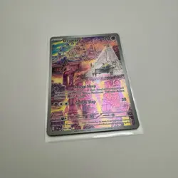 Drowzee 2023 Pokemon Scarlet & Violet English #210/198 Illustration Rare - Image 3