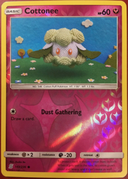 Pokemon - COTTONEE 143/236 - Reverse Holo - Unified Minds - NM/M - Image 1