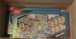 2 Pokemon Crown Zenith Sea and Sky Premium Collection Boxes Factory Sealed - Image 1