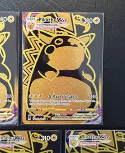 Pokemon TCG SWSH Lost Origin Pikachu VMAX Trainer Gallery TG29 Lot of 5 NM/M - Image 3