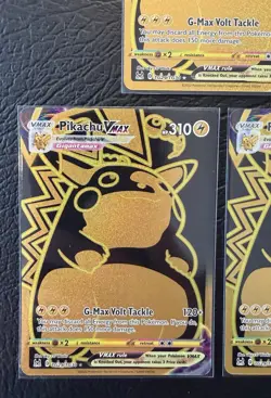 Pokemon TCG SWSH Lost Origin Pikachu VMAX Trainer Gallery TG29 Lot of 5 NM/M - Image 4