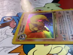 Pokemon TCG Jungle 1999 Flareon Holo Card 3/64 LP - Image 3