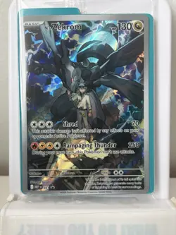 Pokemon N's Zekrom MEP Promo Holo Dragon Basic 130 HP 031 Card 2026 English - Image 1