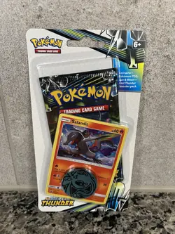 2x Pokemon Sun & Moon Lost Thunder Salandit Rowlet 1-Pack Blister Sealed - Image 2