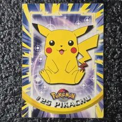 Pikachu #25 Topps Non-Holo Pokemon - Image 1