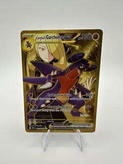 Pokemon TCG - Destined Rivals - Cynthia's Garchomp EX 241/182 - Gold Secret Rare - Image 1