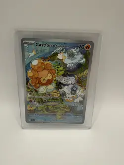 Castform Sunny Form 195/191 Surging Sparks - Illustration Rare NM - Pokemon TCG - Image 1
